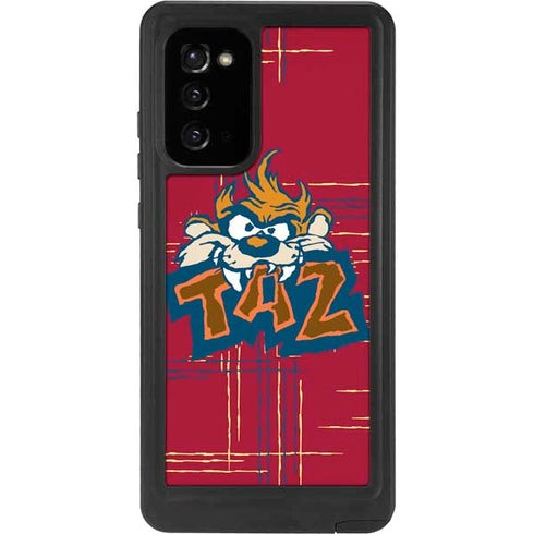 Looney Tunes Tasmanian Devil Bite Galaxy Note20 5G Waterproof Case