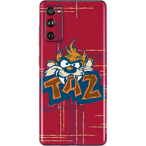 Looney Tunes Tasmanian Devil Bite Galaxy S20 Fan Edition Skin