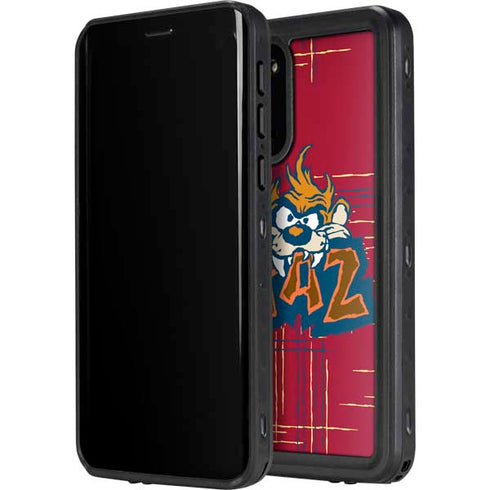 Looney Tunes Tasmanian Devil Bite Galaxy S20 Plus Waterproof Case