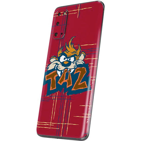 Looney Tunes Tasmanian Devil Bite Galaxy S20 Skin