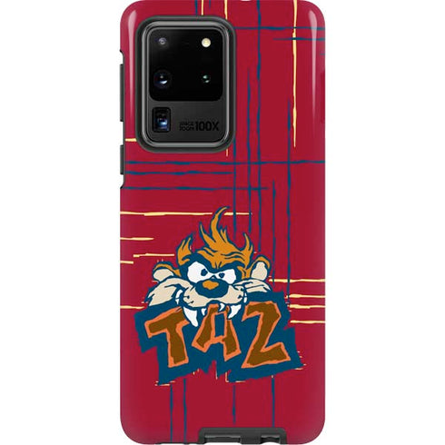 Looney Tunes Tasmanian Devil Bite Galaxy S20 Ultra 5G Pro Case