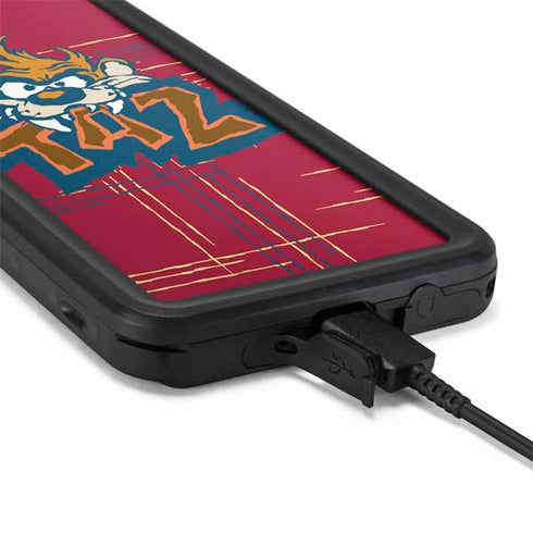 Looney Tunes Tasmanian Devil Bite Galaxy S20 Waterproof Case