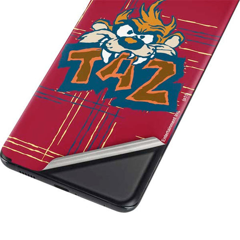 Looney Tunes Tasmanian Devil Bite Galaxy S21 Plus 5G Skin