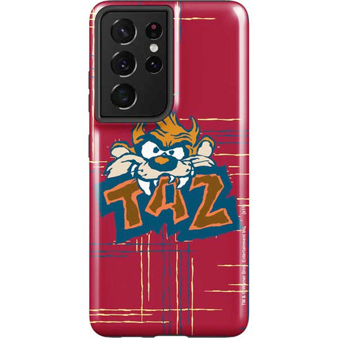 Looney Tunes Tasmanian Devil Bite Galaxy S21 Ultra 5G Pro Case