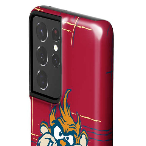 Looney Tunes Tasmanian Devil Bite Galaxy S21 Ultra 5G Pro Case