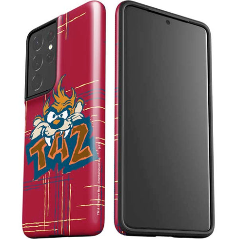 Looney Tunes Tasmanian Devil Bite Galaxy S21 Ultra 5G Pro Case