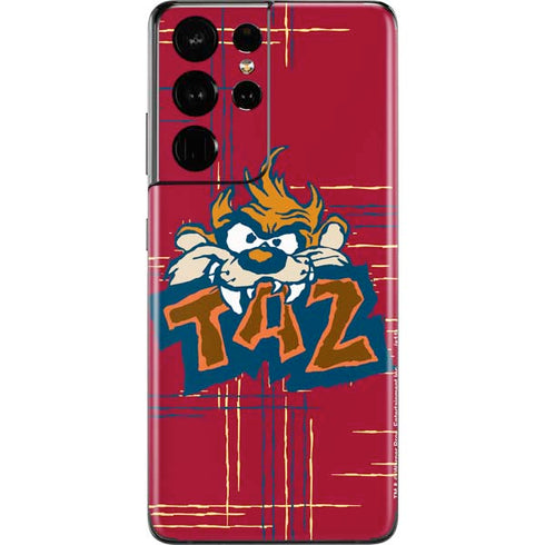 Looney Tunes Tasmanian Devil Bite Galaxy S21 Ultra 5G Skin