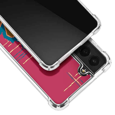 Looney Tunes Tasmanian Devil Bite Galaxy S22 Plus Clear Case