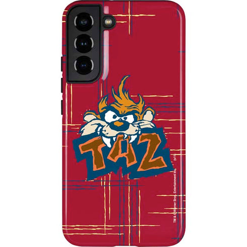 Looney Tunes Tasmanian Devil Bite Galaxy S22 Plus Pro Case