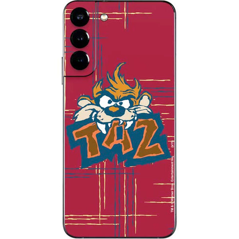 Looney Tunes Tasmanian Devil Bite Galaxy S22 Plus Skin