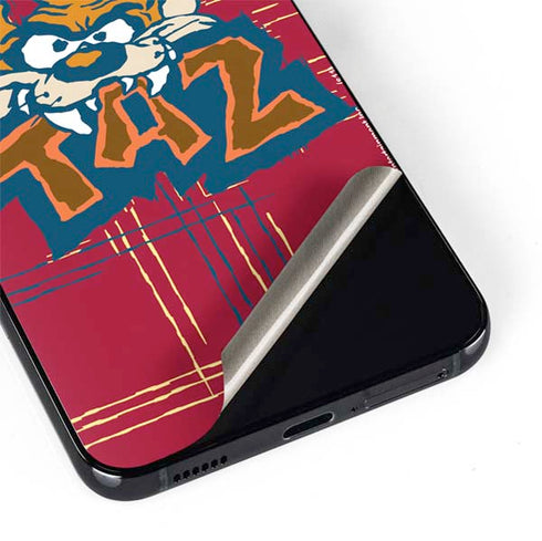 Looney Tunes Tasmanian Devil Bite Galaxy S22 Skin