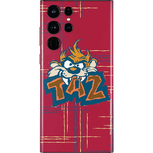 Looney Tunes Tasmanian Devil Bite Galaxy S22 Ultra Skin