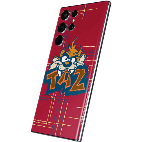 Looney Tunes Tasmanian Devil Bite Galaxy S22 Ultra Skin