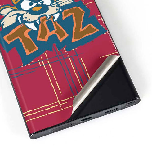 Looney Tunes Tasmanian Devil Bite Galaxy S22 Ultra Skin