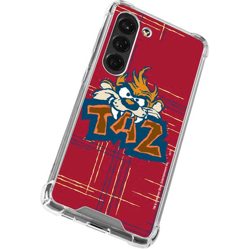 Looney Tunes Tasmanian Devil Bite Galaxy S23 Clear Case