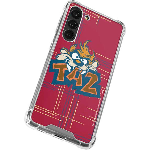 Looney Tunes Tasmanian Devil Bite Galaxy S23 Plus Clear Case