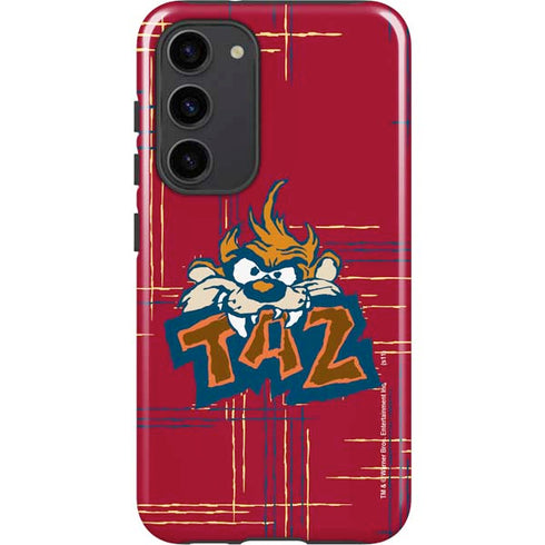 Looney Tunes Tasmanian Devil Bite Galaxy S23 Plus Pro Case