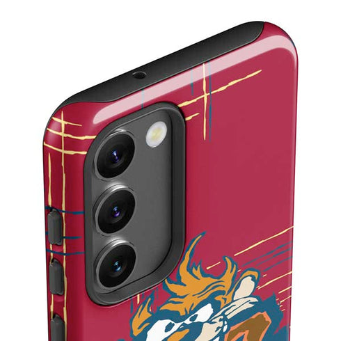 Looney Tunes Tasmanian Devil Bite Galaxy S23 Plus Pro Case
