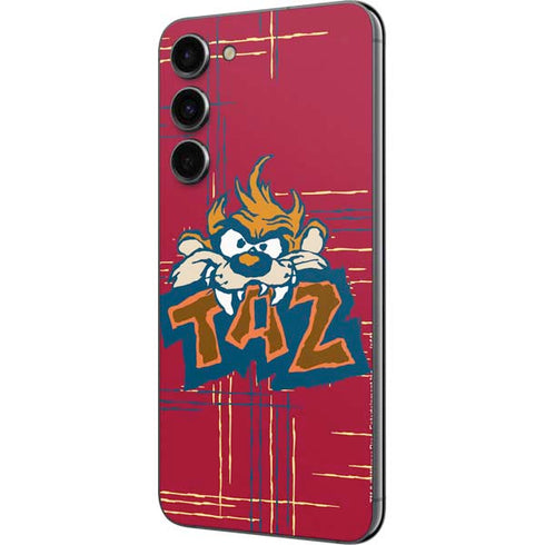 Looney Tunes Tasmanian Devil Bite Galaxy S23 Plus Skin