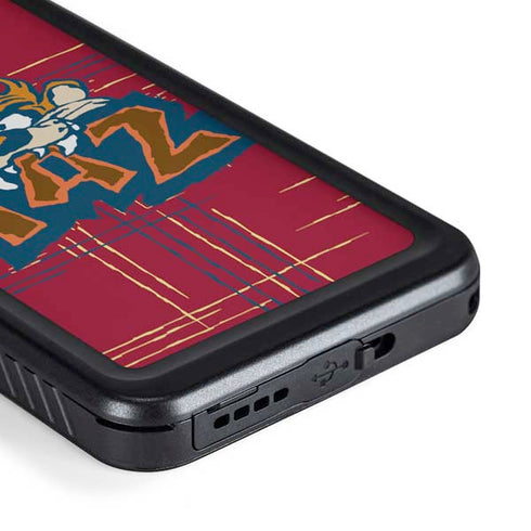 Looney Tunes Tasmanian Devil Bite Galaxy S23 Plus Waterproof Case