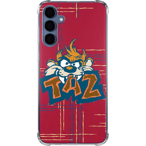 Looney Tunes Tasmanian Devil Bite Galaxy S24 Clear Case