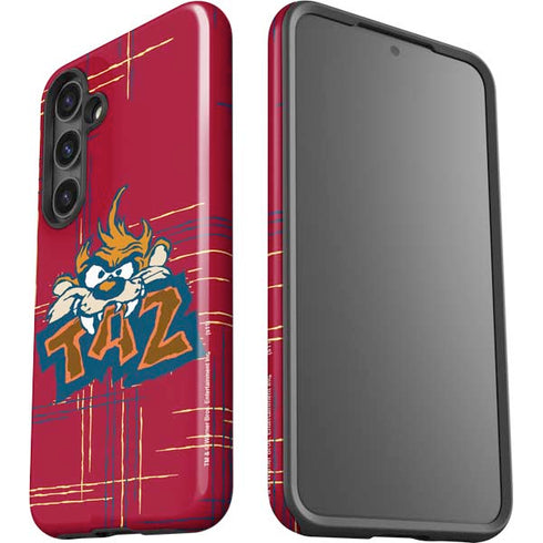 Looney Tunes Tasmanian Devil Bite Galaxy S24 Plus Impact Case