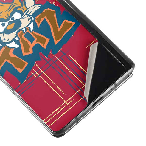 Looney Tunes Tasmanian Devil Bite Galaxy Z Fold2 5G Skin