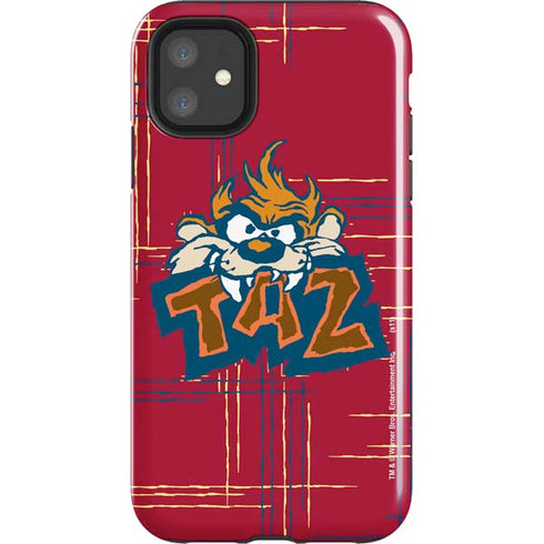Looney Tunes Tasmanian Devil Bite iPhone 11 Impact Case