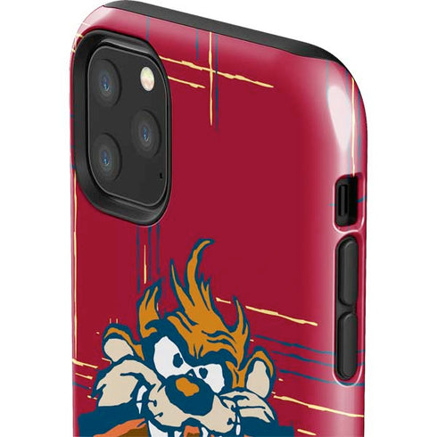 Looney Tunes Tasmanian Devil Bite iPhone 11 Pro Max Impact Case