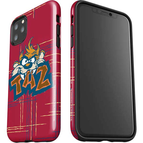 Looney Tunes Tasmanian Devil Bite iPhone 11 Pro Max Impact Case