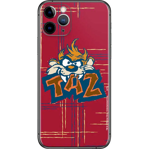 Looney Tunes Tasmanian Devil Bite iPhone 11 Pro Skin