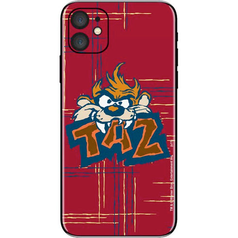 Looney Tunes Tasmanian Devil Bite iPhone 11 Skin