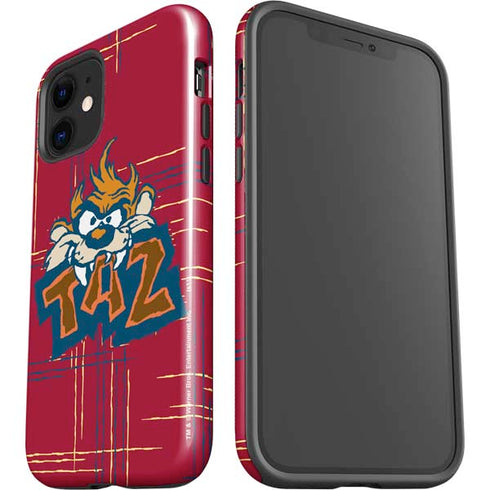 Looney Tunes Tasmanian Devil Bite iPhone 12 Impact Case