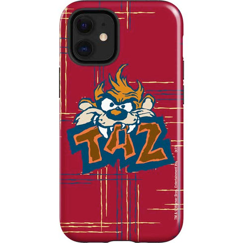 Looney Tunes Tasmanian Devil Bite iPhone 12 Mini Impact Case
