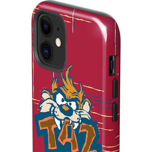Looney Tunes Tasmanian Devil Bite iPhone 12 Mini Impact Case