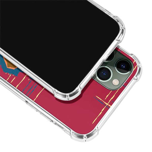 Looney Tunes Tasmanian Devil Bite iPhone 12 Pro Clear Case