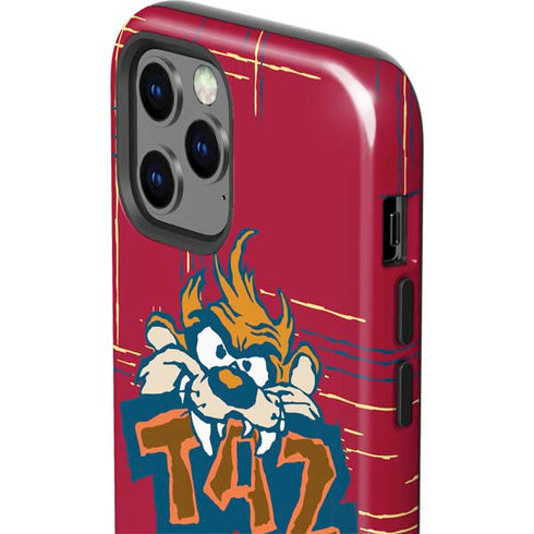 Looney Tunes Tasmanian Devil Bite iPhone 12 Pro Max Impact Case