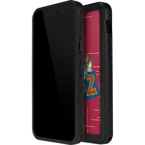 Looney Tunes Tasmanian Devil Bite iPhone 12 Pro Waterproof Case