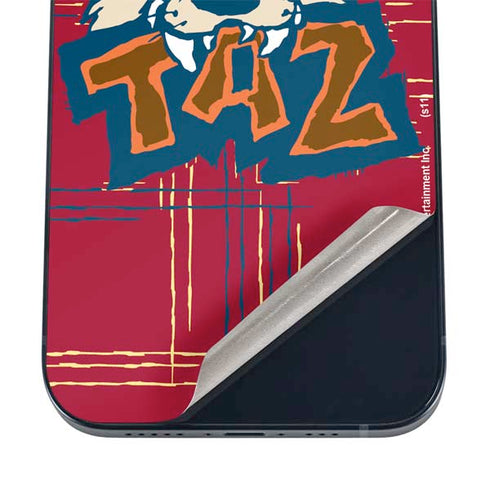 Looney Tunes Tasmanian Devil Bite iPhone 12 Skin