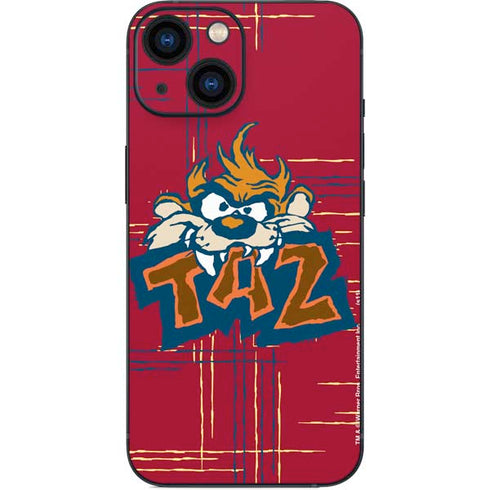 Looney Tunes Tasmanian Devil Bite iPhone 13 Mini Skin