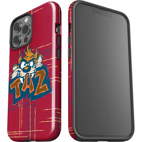 Looney Tunes Tasmanian Devil Bite iPhone 13 Pro Max Impact Case