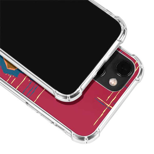 Looney Tunes Tasmanian Devil Bite iPhone 14 Plus Clear Case