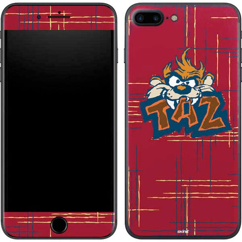 Looney Tunes Tasmanian Devil Bite iPhone 8 Plus Skin
