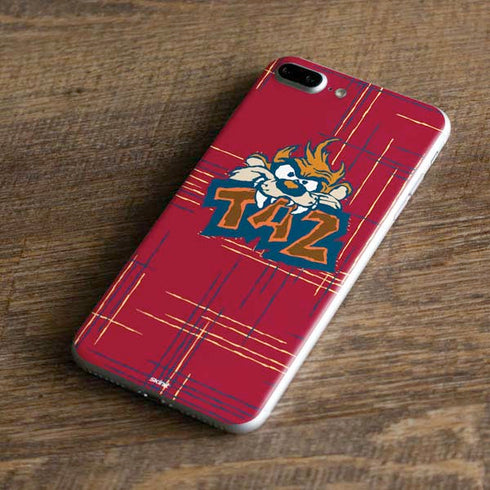 Looney Tunes Tasmanian Devil Bite iPhone 8 Plus Skin