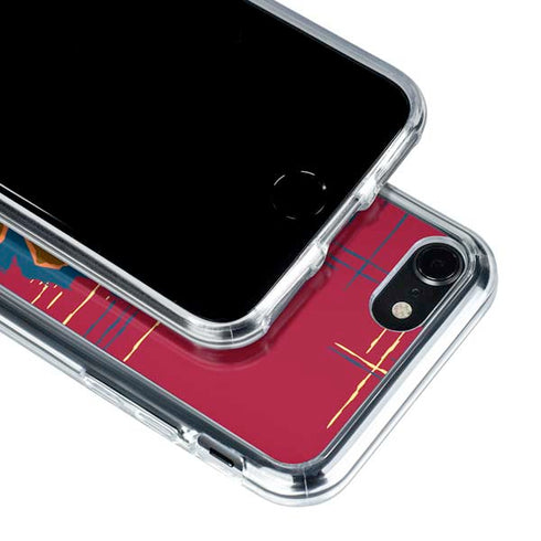 Looney Tunes Tasmanian Devil Bite iPhone SE (2nd & 3rd Gen) Clear Case