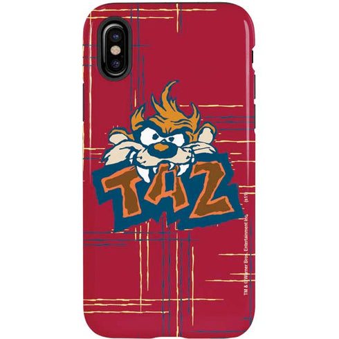 Looney Tunes Tasmanian Devil Bite iPhone X Pro Case