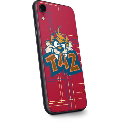 Looney Tunes Tasmanian Devil Bite iPhone XR Skin