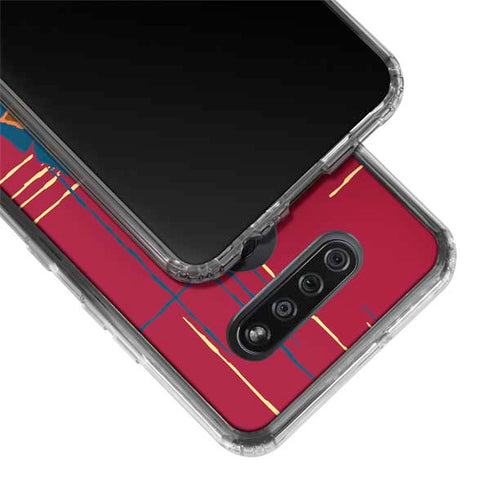Looney Tunes Tasmanian Devil Bite LG K51/Q51 Clear Case
