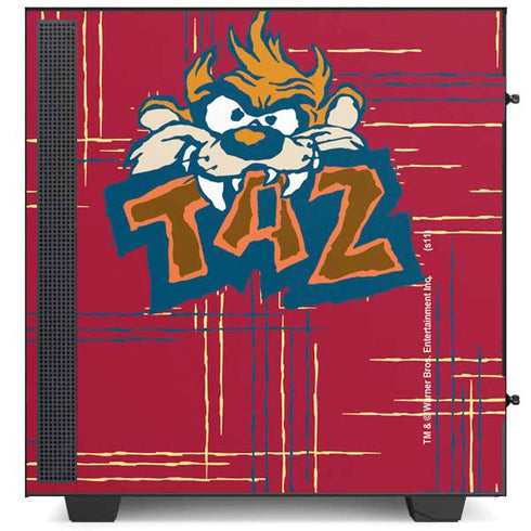 Looney Tunes Tasmanian Devil Bite NZXT H510 Compact ATX Mid-Tower Case Skin