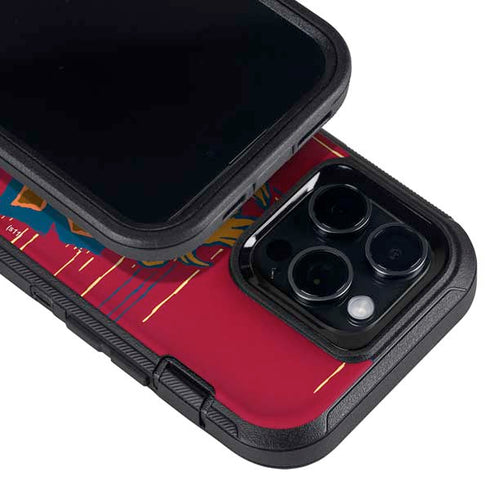 Looney Tunes Tasmanian Devil Bite Otterbox Defender iPhone Skin